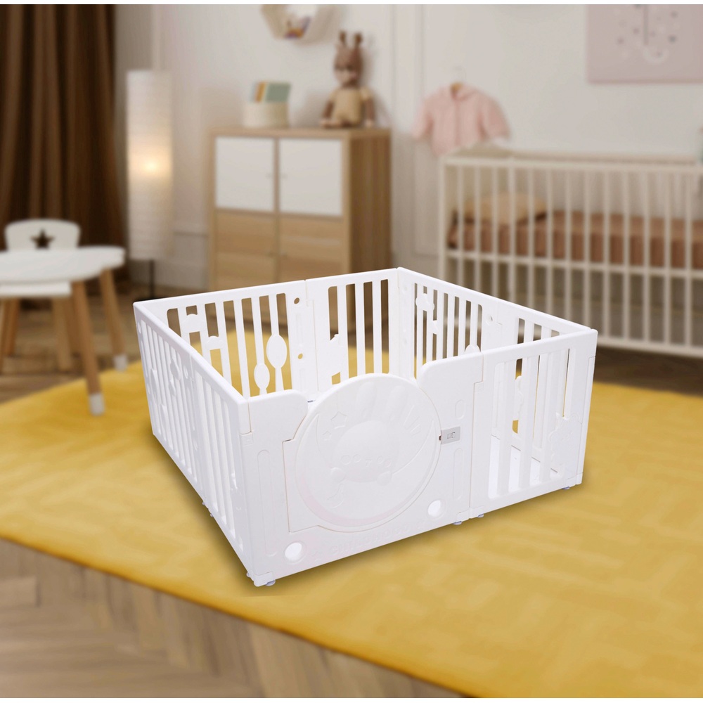Bezou Faltbarer Babylaufstall