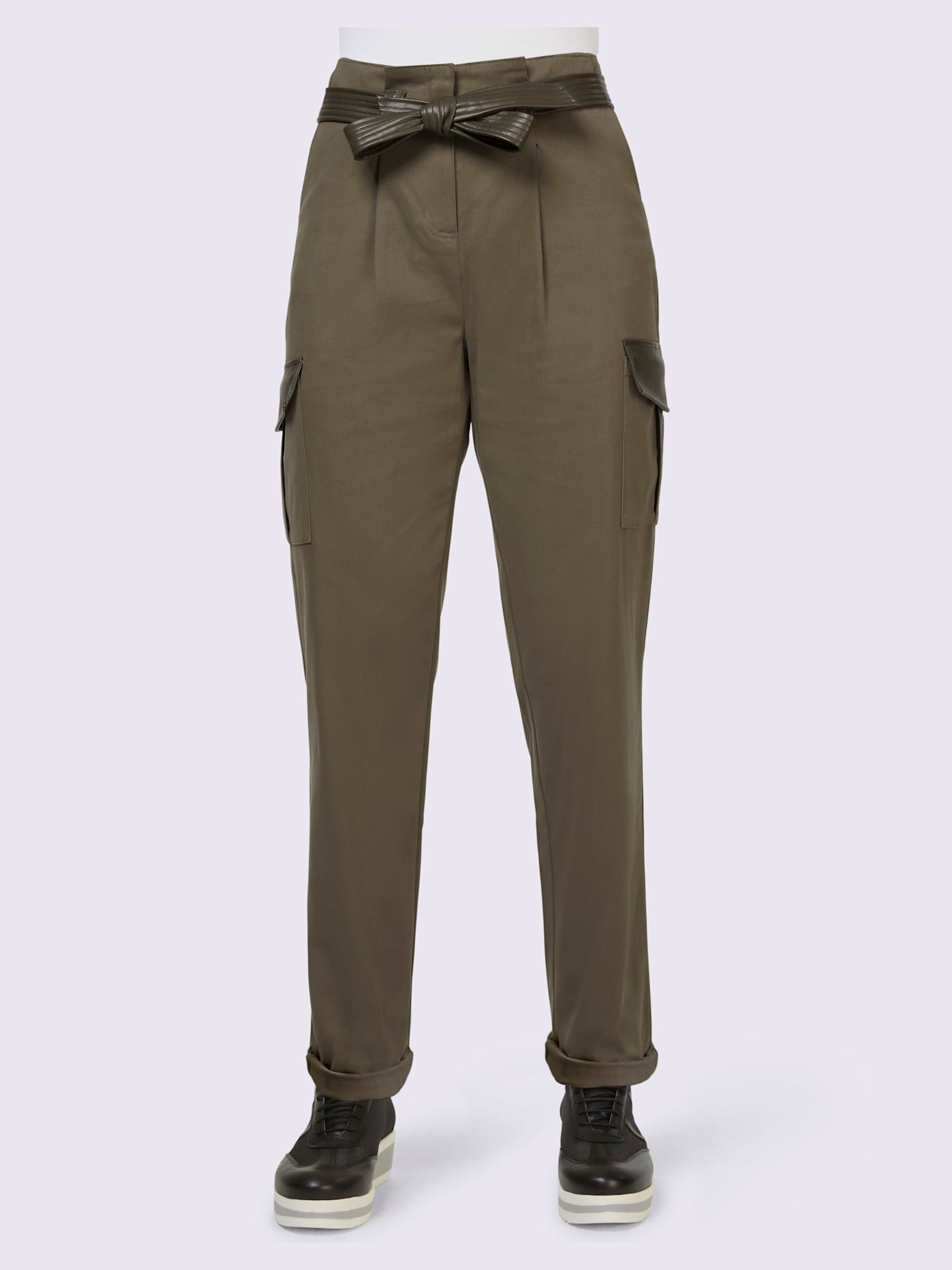 Pantalon cargo ceinture