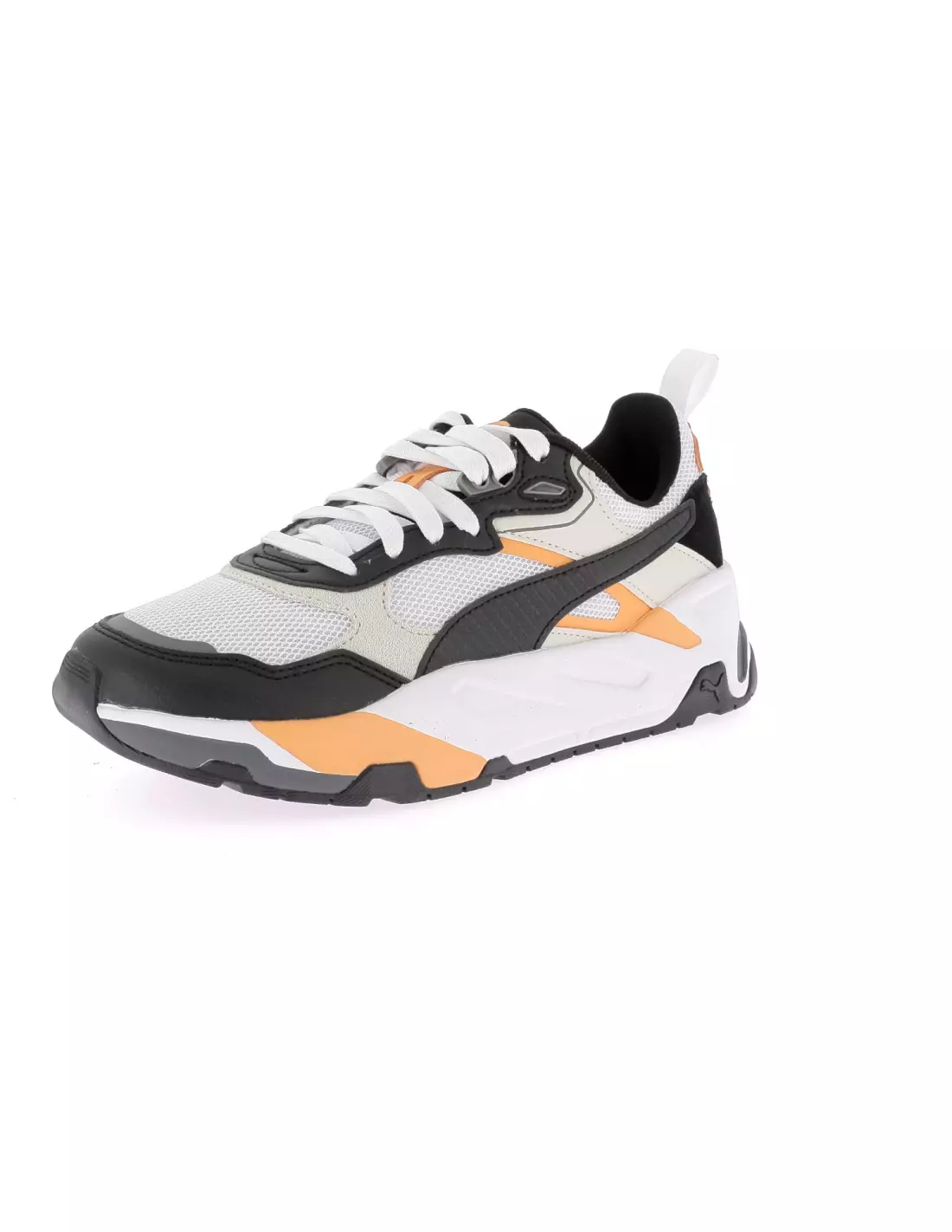 PUMA TRINITY JR - Baskets Noirorange