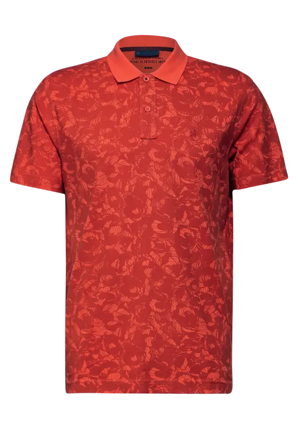 Piquée Poloshirt - pure orange