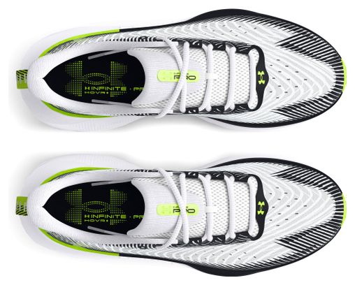Chaussures Running Under Armour Infinite Pro Blanc Noir Homme