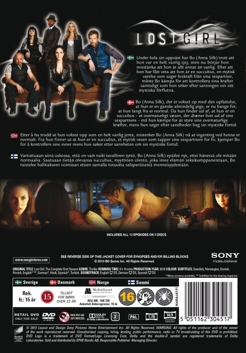 Lost Girl - Sæson 1 - DVD