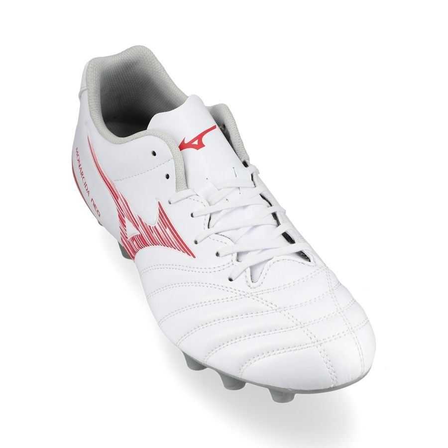Mizuno Monarcida Neo lll Select FG/AG Charge - Blanc/Radiant Red