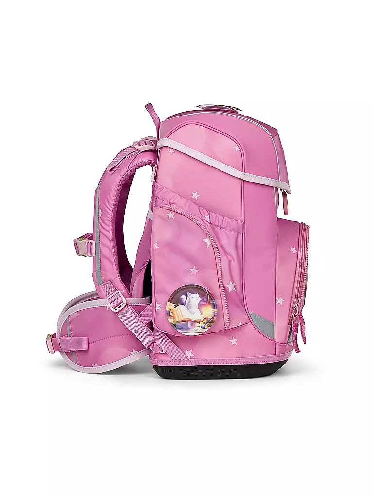 ERGOBAG Schultasche Set 5tlg CUBO WolkenzauBär  rosa