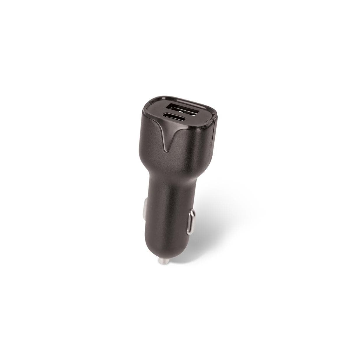 Setty Billader USB og Type-C-kontakt, 2,4A, svart