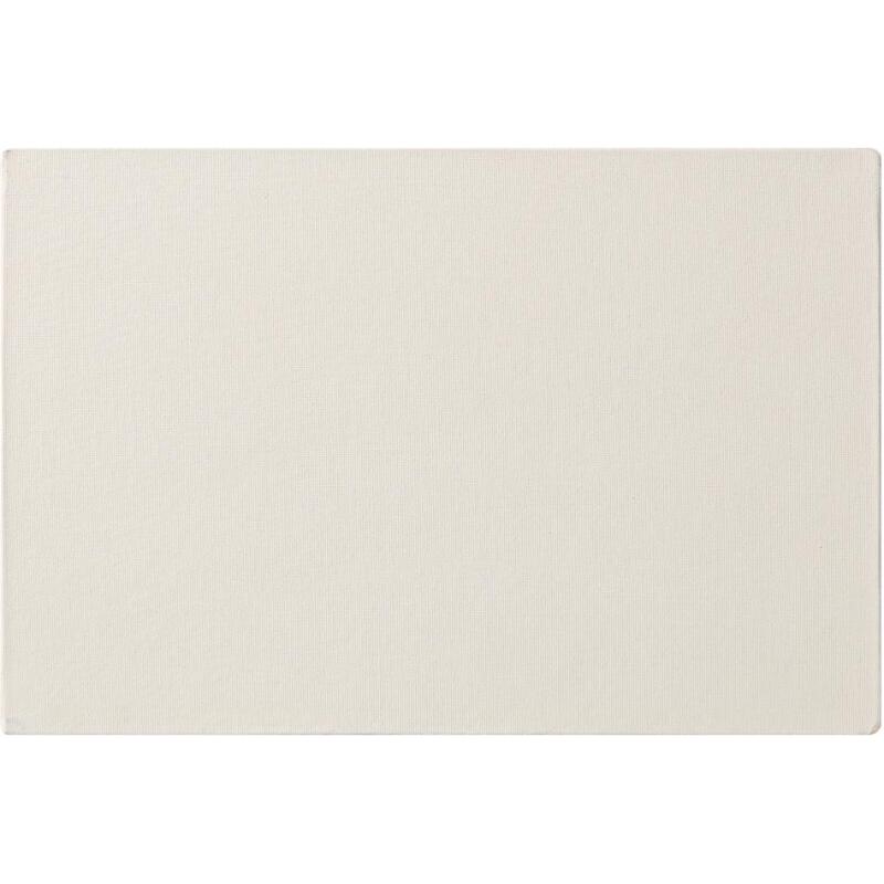 Prêt à peindre carton toilé 33x22cm 3mm 4P - Blanc