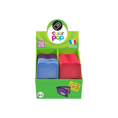 Color Pop - Etui de protection rigide multicartes - disponible dans différentes couleurs