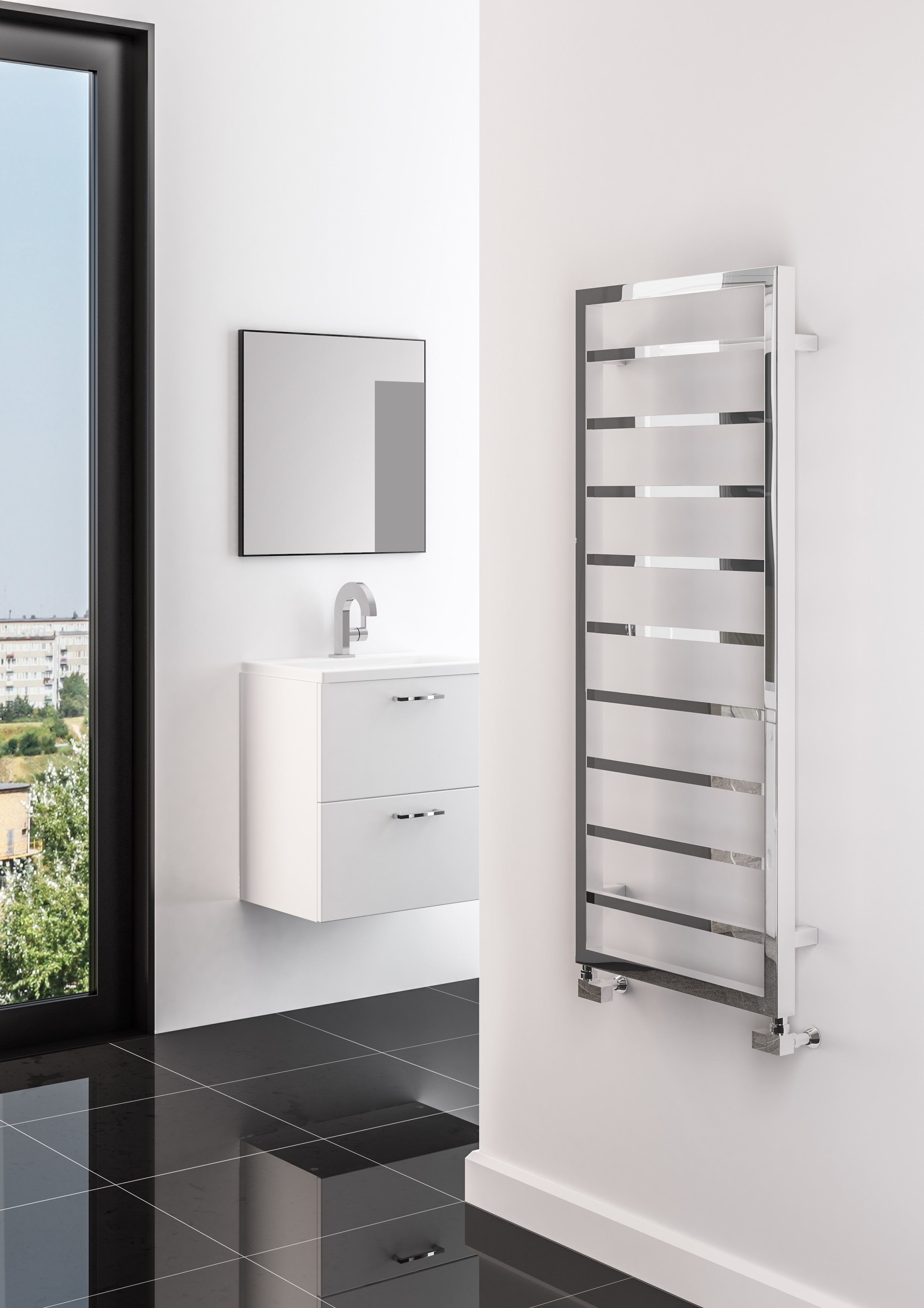 Eastbrook Ryton radiator 120 x 60cm 277 watt chroom
