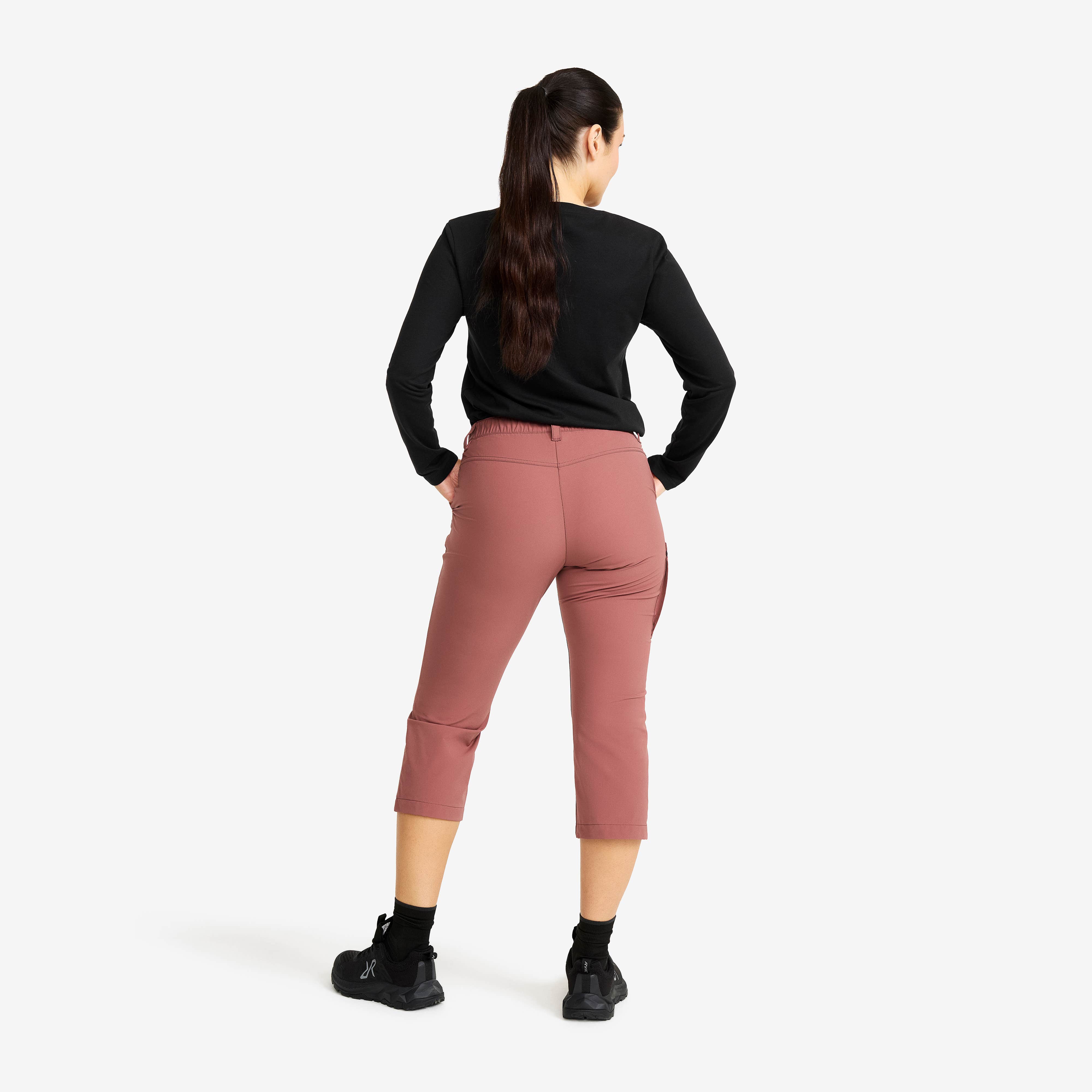 Adventure 3/4 Stretch Pants Dame Vintage Rose