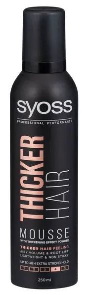 Syoss Mousse Thicker Hair 250ml