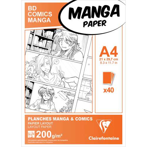 Clairefontaine Manga-Papier