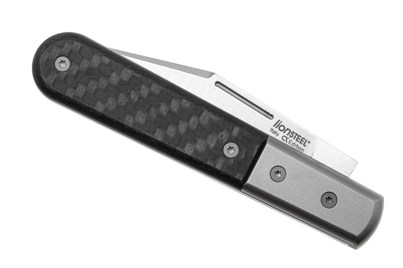 LionSteel Shuffler Barlow CK0112-CF Carbon Fiber, zakmes
