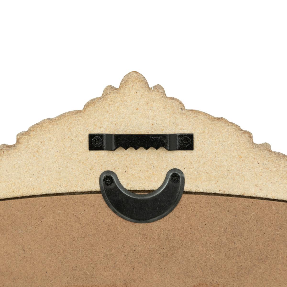 MIROIR MOULURE VICTORIA D.51X41CM
