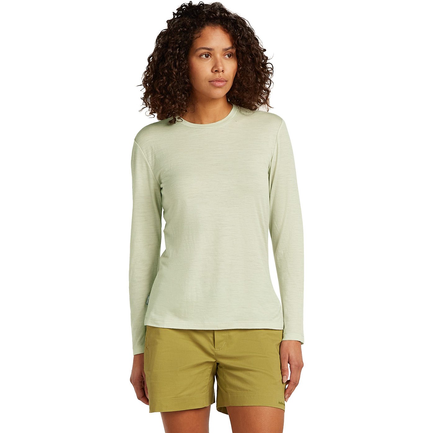 Icebreaker Merino 150 Tech Lite Longsleeve Damen ashen