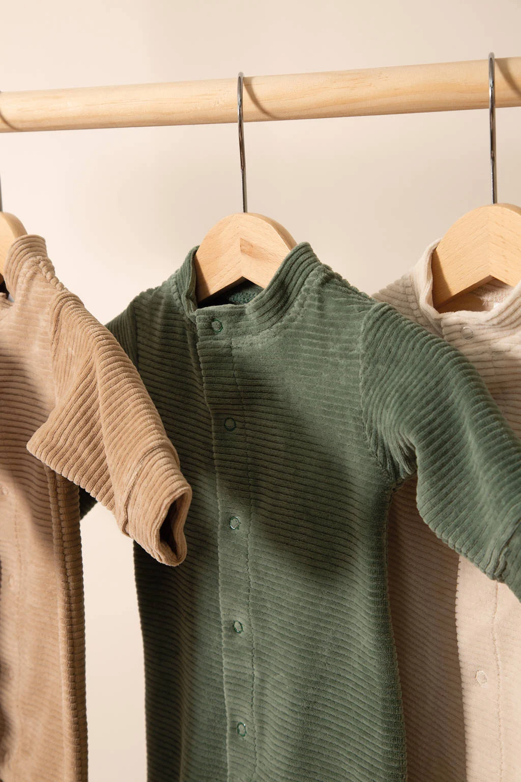 Witlof for kids boxpakje Forest Green velvet rib