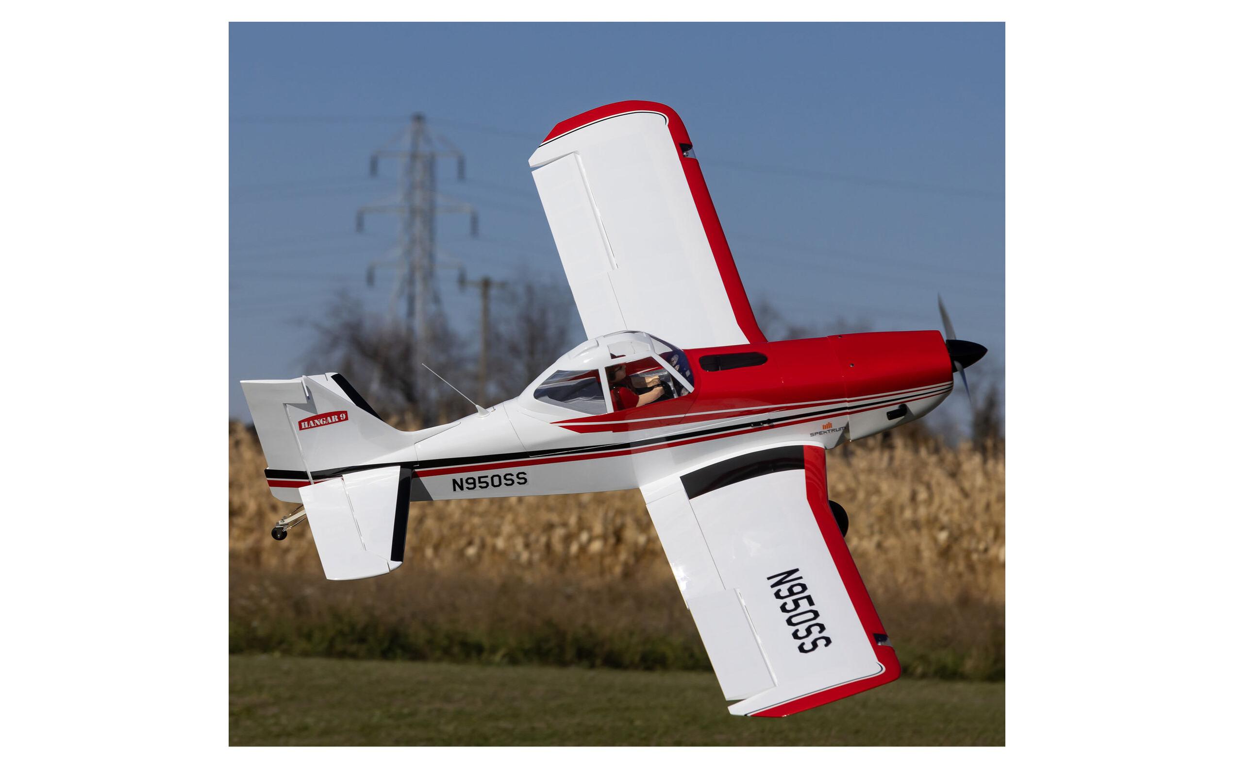 Motorflugzeug Pawnee Brave 20cc 2210 mm ARF<br>Tiefdecker ARF Bausatz für Benzin- oder Elektromotoren