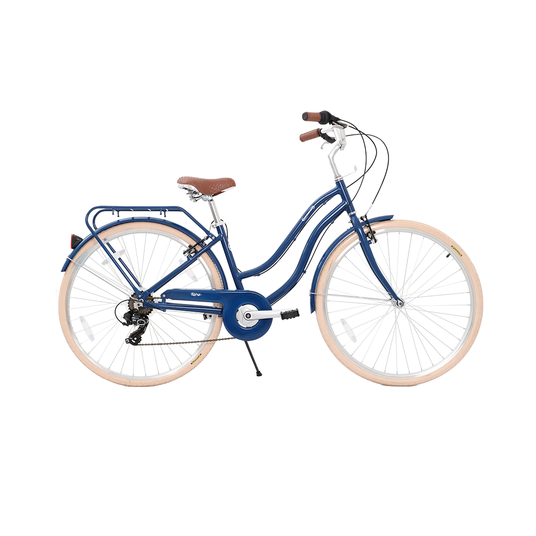 Phoenix Lily Damen City Bike 27 Zoll, blau