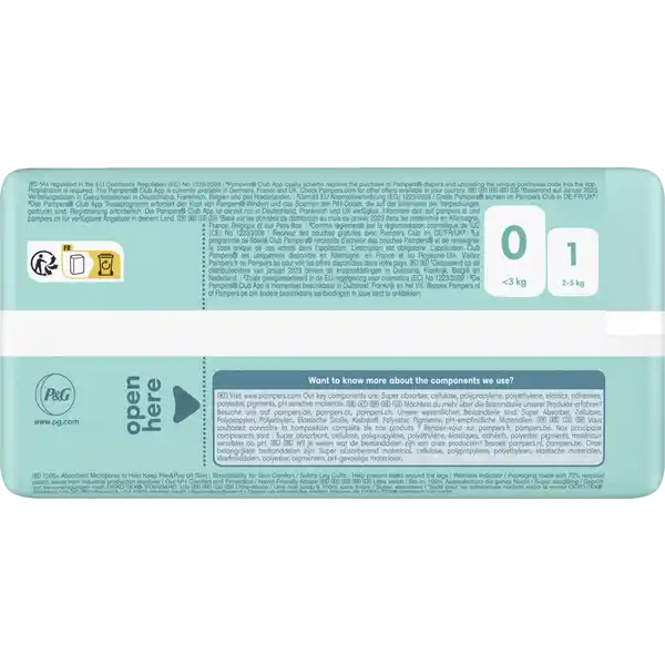 premium protection Windeln Gr.0 (unter 3kg)