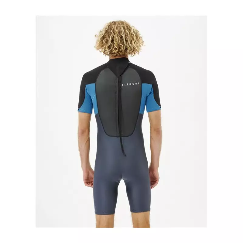 Combinaison shorty RIPCURL Omega 2mm Back Zip Blue
