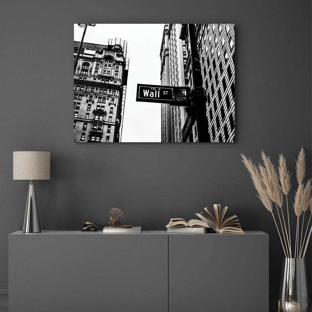Walljar acrylglas schilderij - ST New York Acrylglas schilderij - 50 x 70 cm
