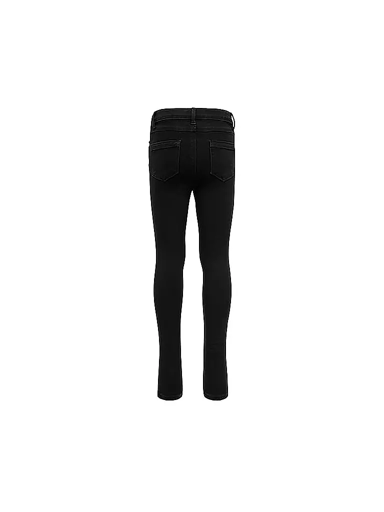 ONLY Mädchenjeans KONROSE BUTTON  schwarz