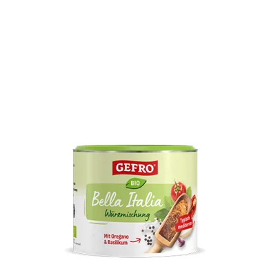 Bio Bella Italia Würzmischung: mediterran mit Oregano und Basilikum