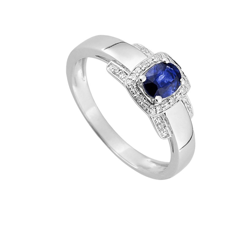 Bague femme - Saphir - Or 18 Carats