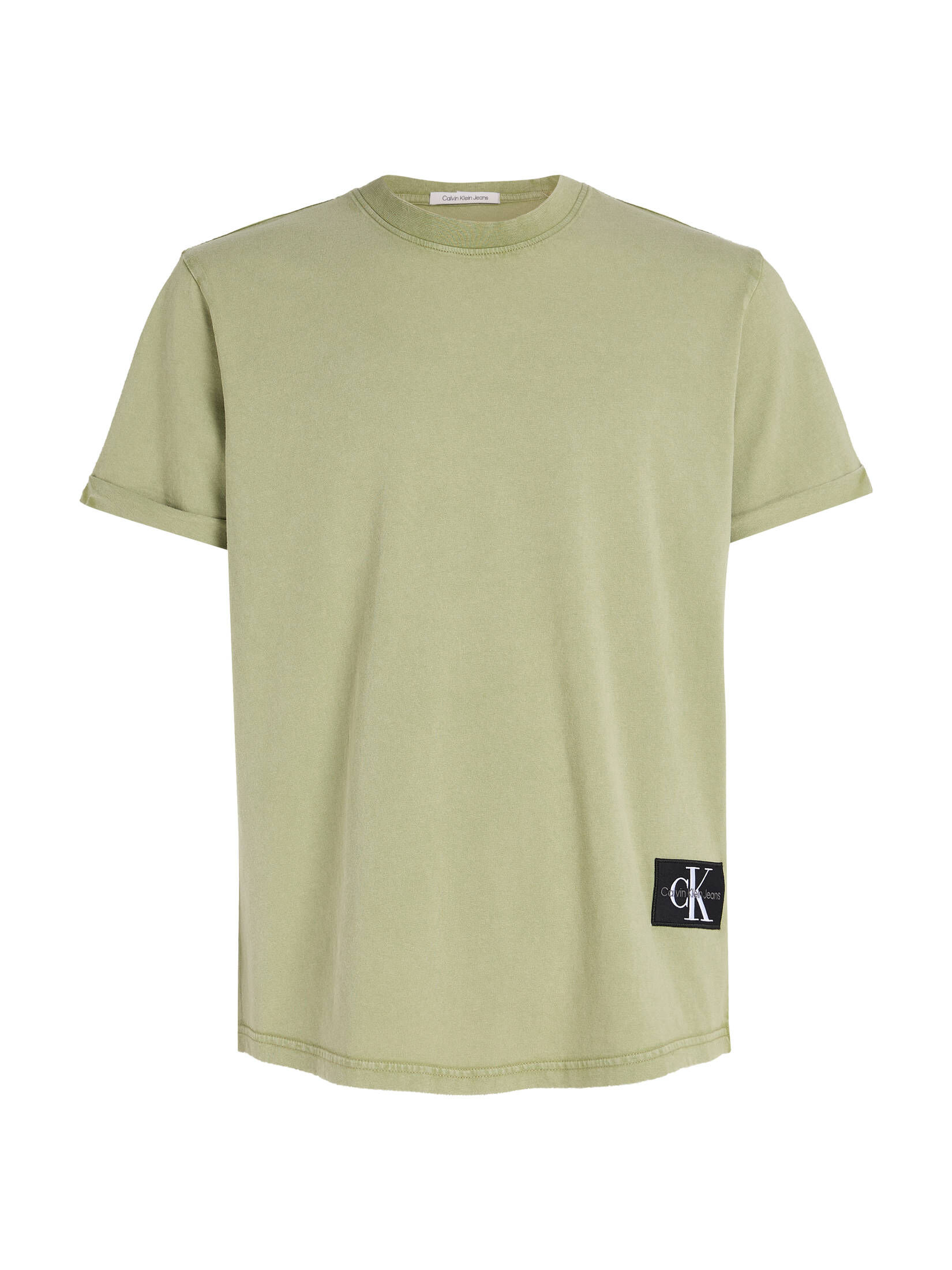 CALVIN KLEIN JEANS| Herren T-Shirt WASHED MONOLOGO BADGE TEE