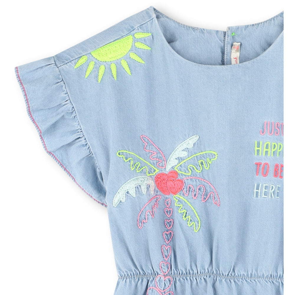 Køb Billieblush Bleach Denim Kjole