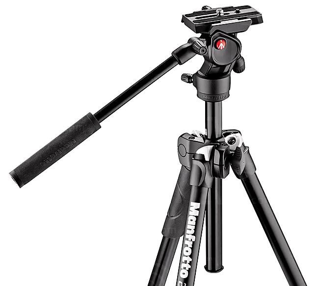 MANFROTTO - TREPIED KIT 290 LIGHTALUMINIUM+ ROTULE FLUIDE
