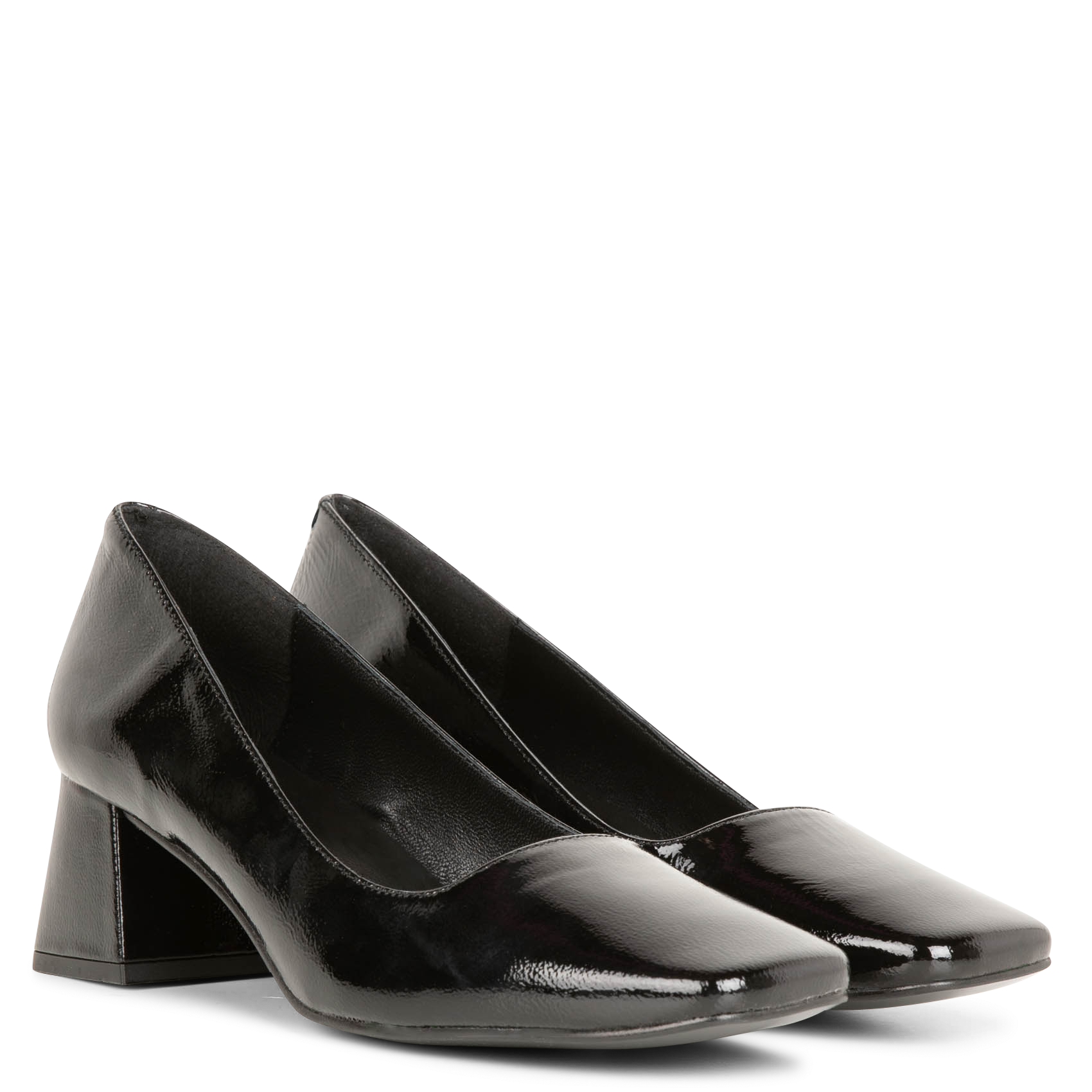 VIVA - Escarpins en cuir vernis | Noir