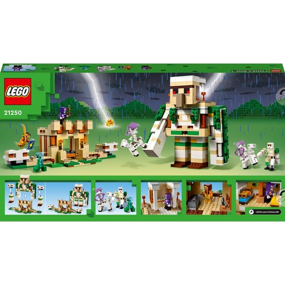 La forteresse du golem de fer LEGO Minecraft 21250