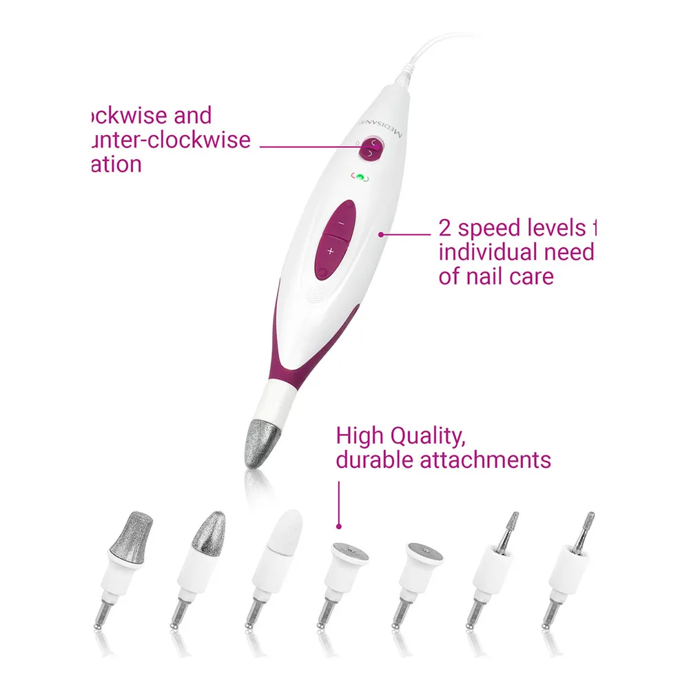 Medisana Manicure og Pedicure Sæt MP 815 - 1 stk.