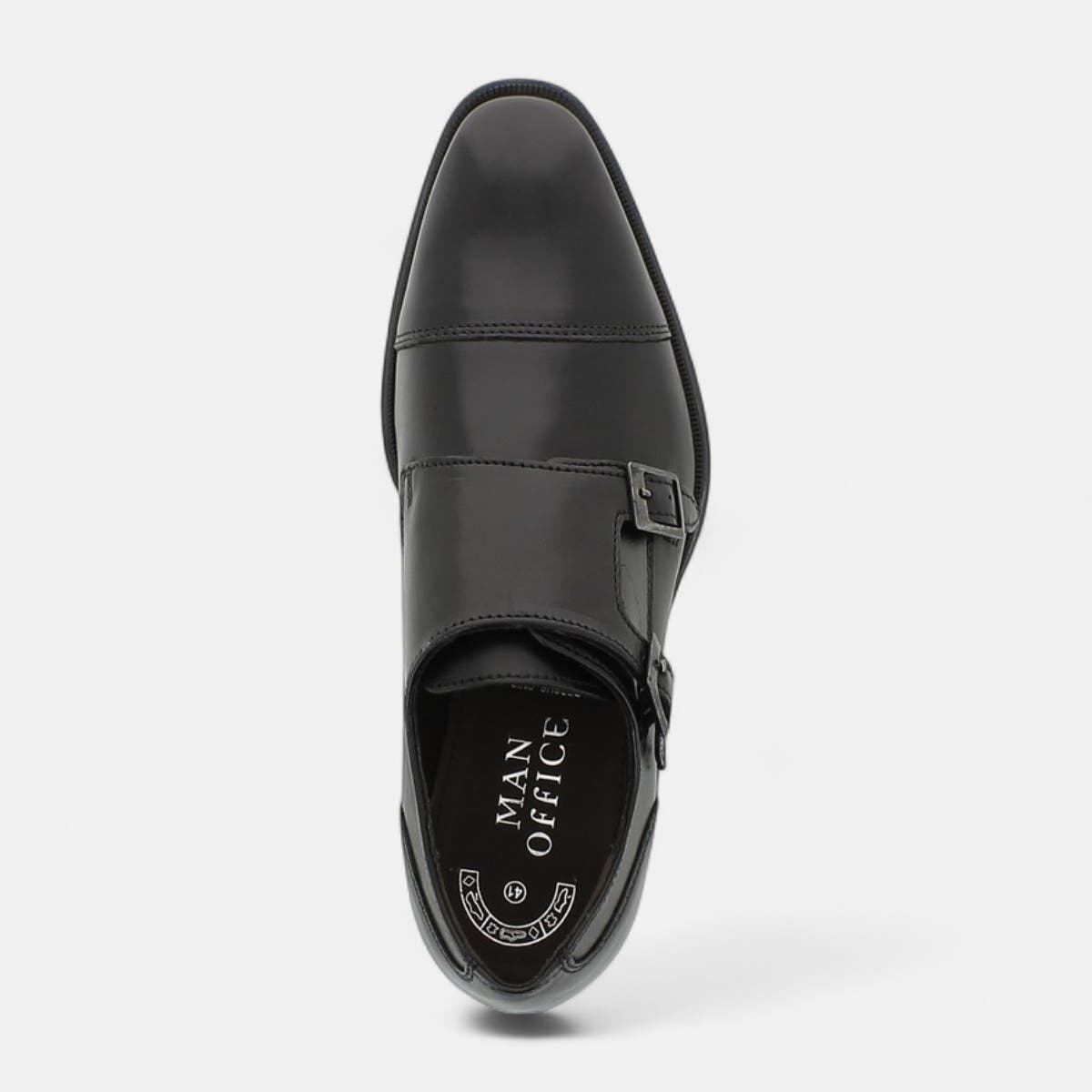 Derbies Homme en cuir noir