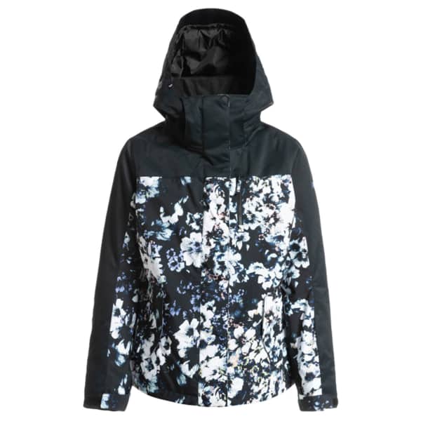Veste de ski ROXY JETTY BLOCK JK TRUE BLACK BLACK FLOWERS