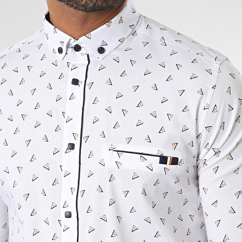 Chemise Manches Longues Blanc