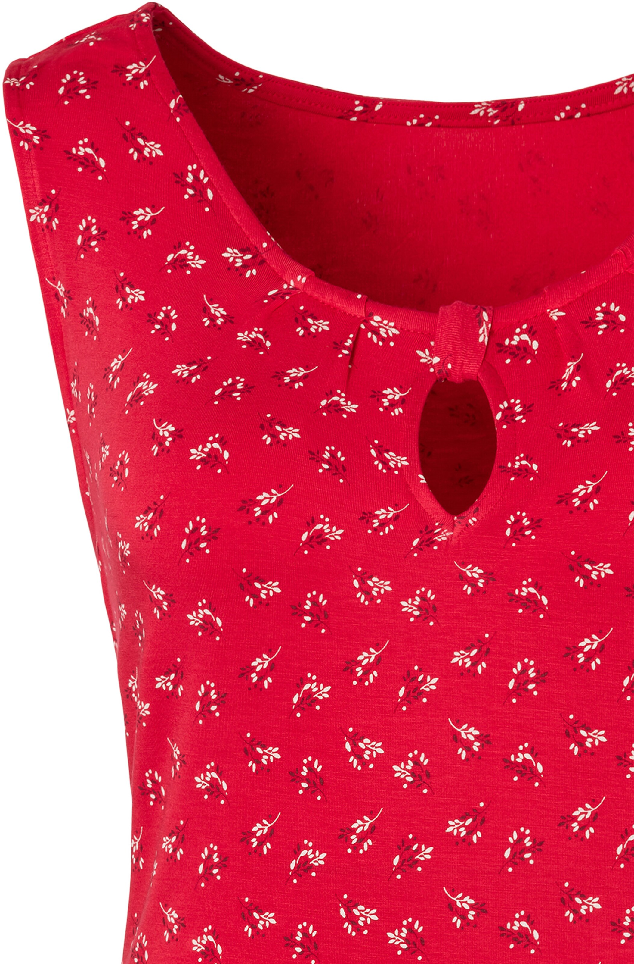 LASCANA Shirttop in rot