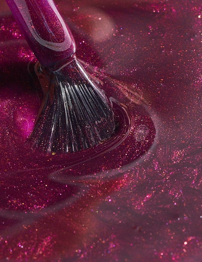 Le Mini Macaron Single Gel Polish Dark Plum 10ml