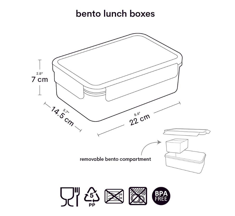 A little lovely company ALLC Bento lunchbox Dierenvriendjes