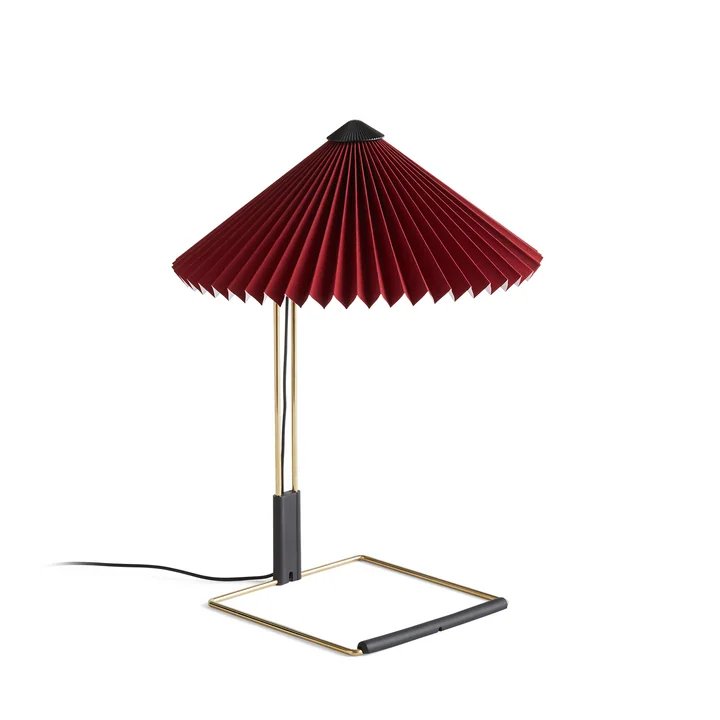 HAY - Matin LED Tischleuchte S, oxidrot