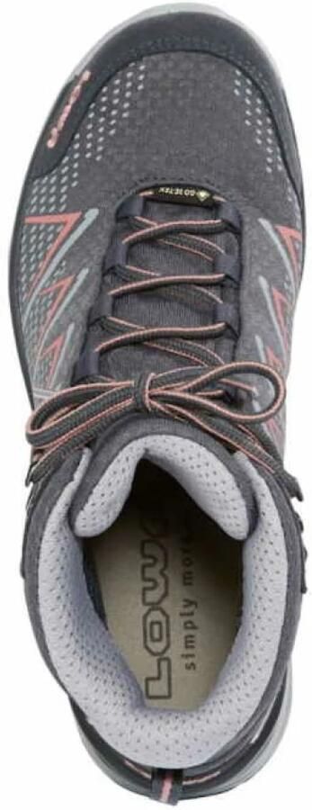 Lowa Ferrox Pro GTX Mid Wandelschoenen Dames Graphite Salmon