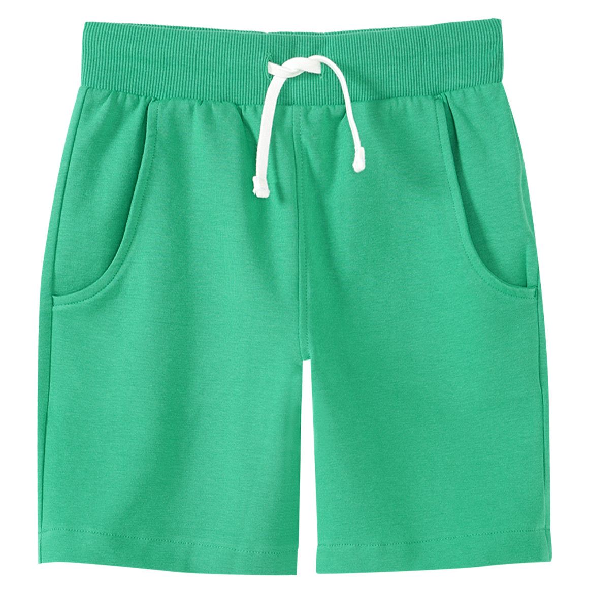 Famy 2 Baby Joggingshorts im Set grün / dunkelgrau