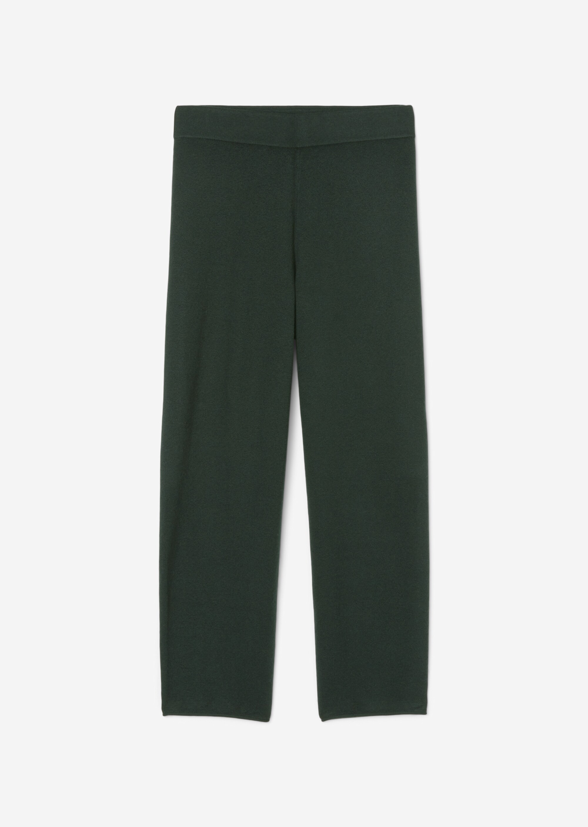 Softe Strickhose cropped aus Cotton Wool Stretch