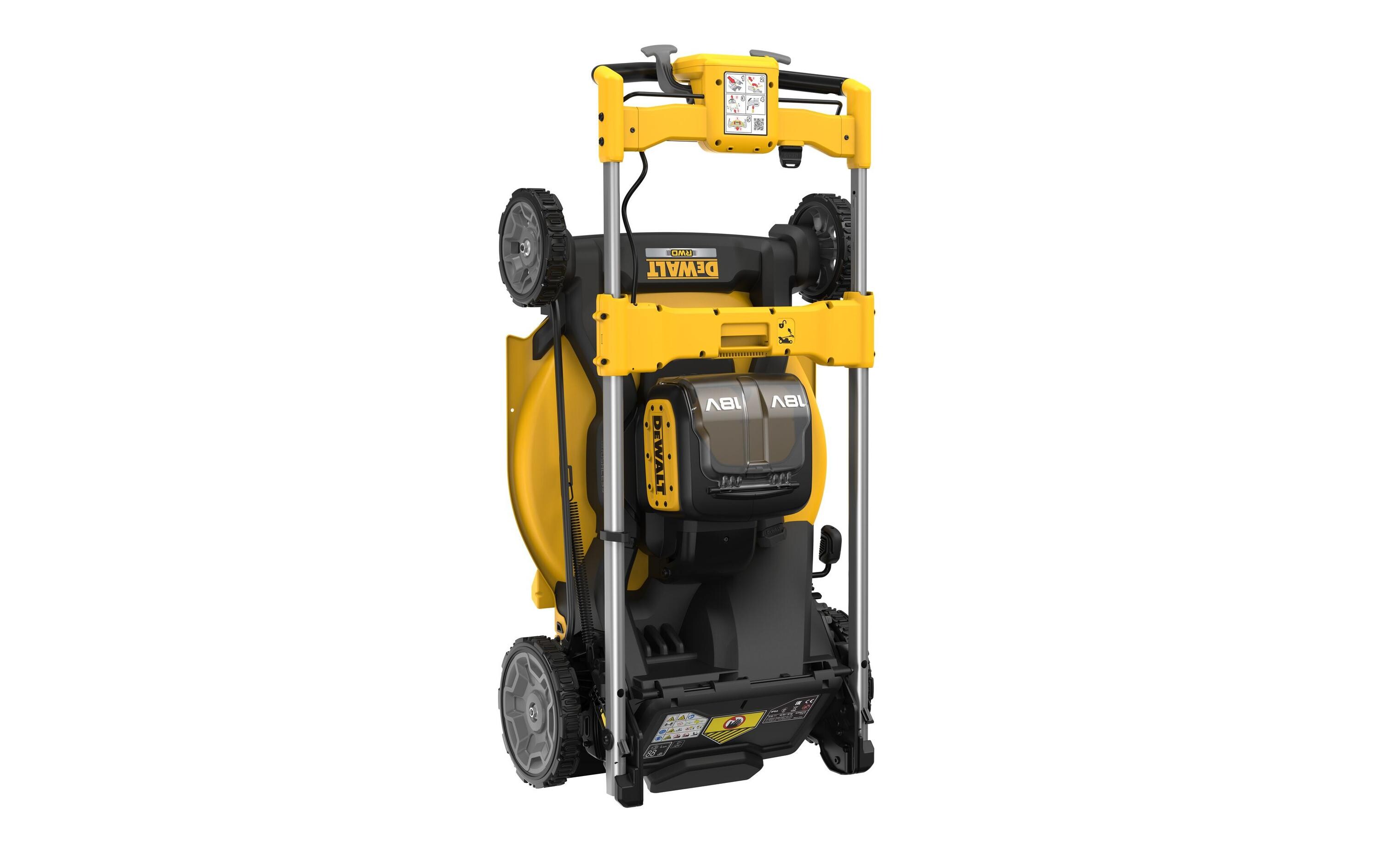 Akku-Rasenmäher 53 cm (bürstenlos), Basisversion<br>2 x 18 Volt Akku-Rasenmäher