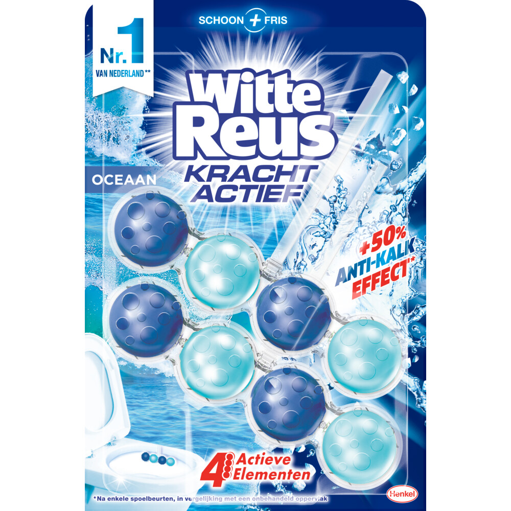 Witte Reus Toiletblok Kracht Actief Oceaan2 stuks
