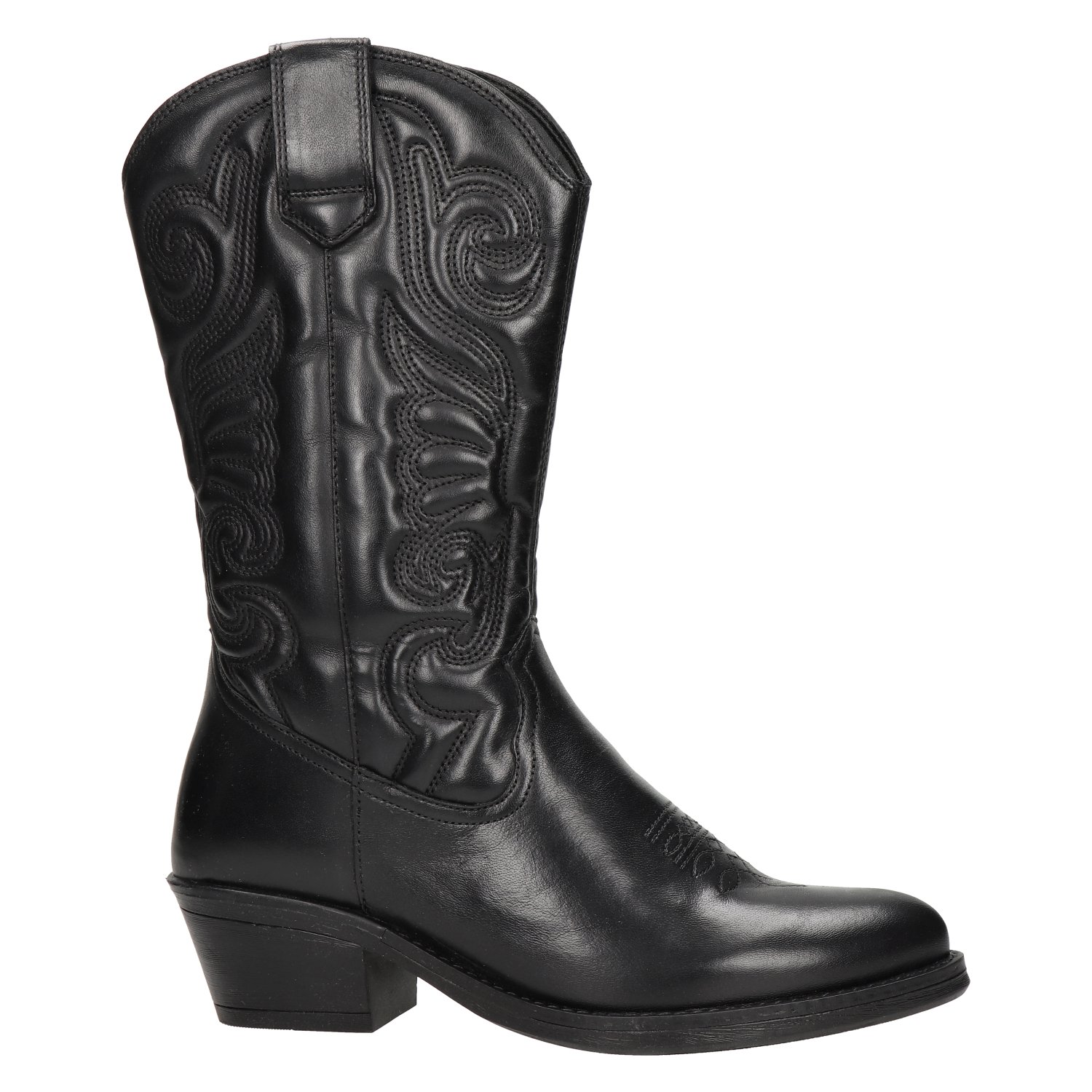dames cowboylaars Nelson Zwart
