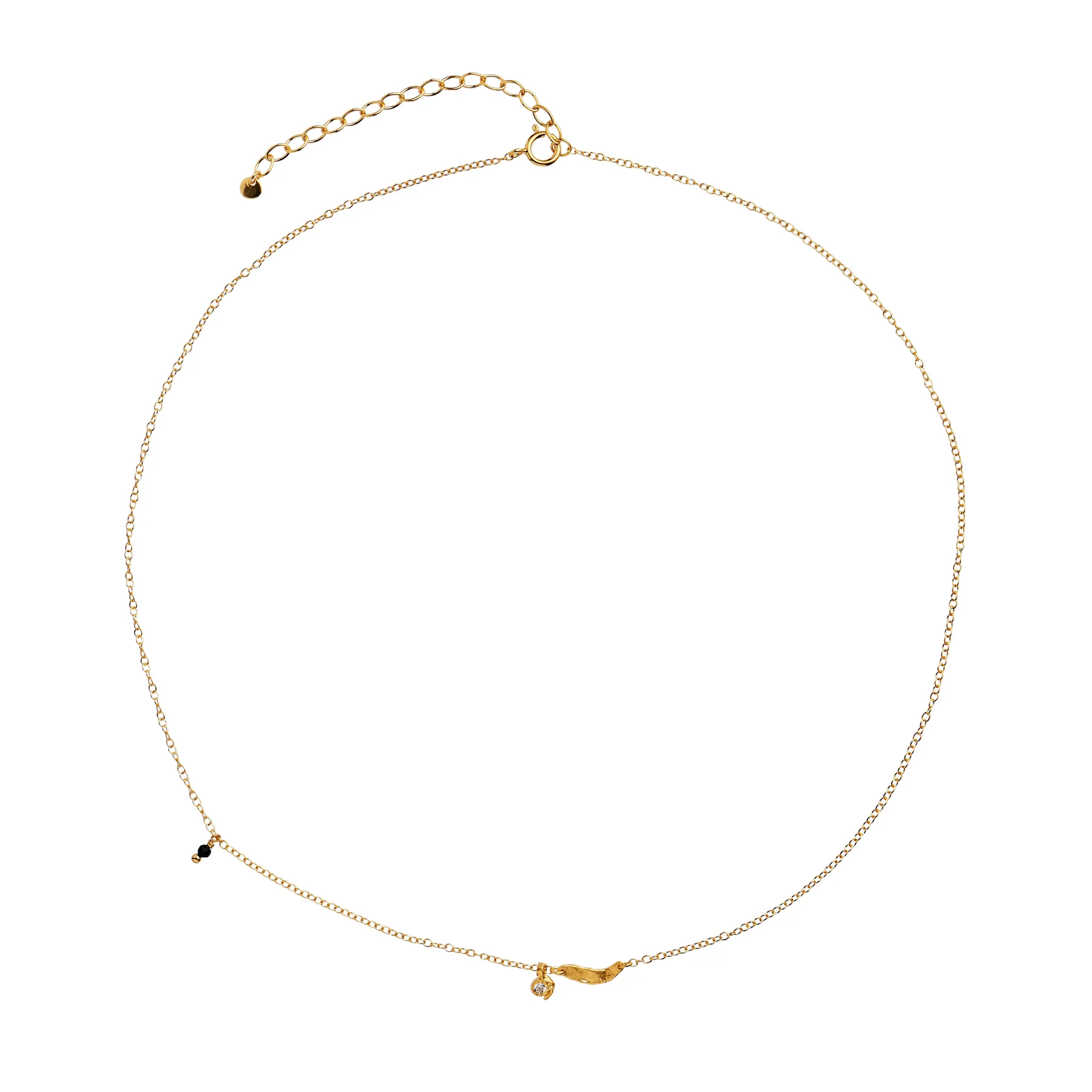 Stine A Flow Splash Necklace With Stones