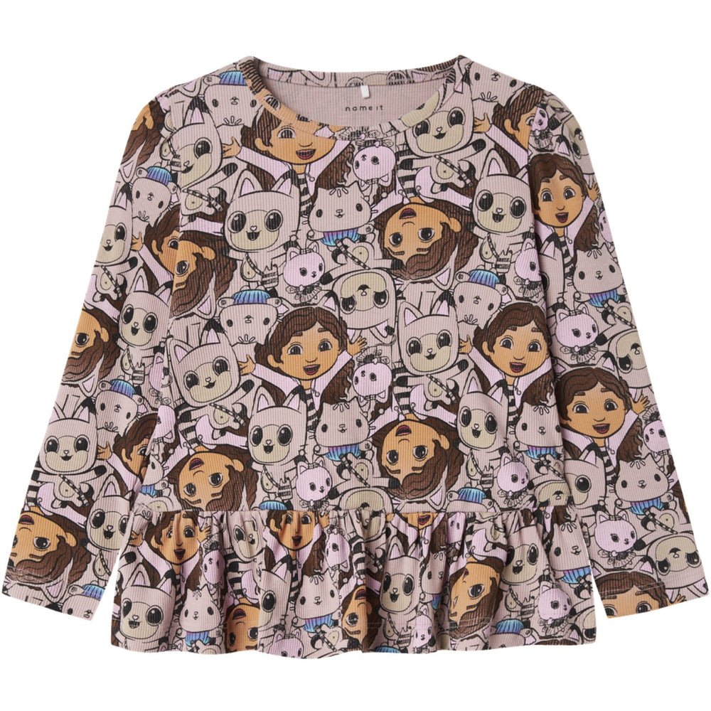 Køb Name It Burnished Lilac Nmfsemma Gabby Ls Top Sky
