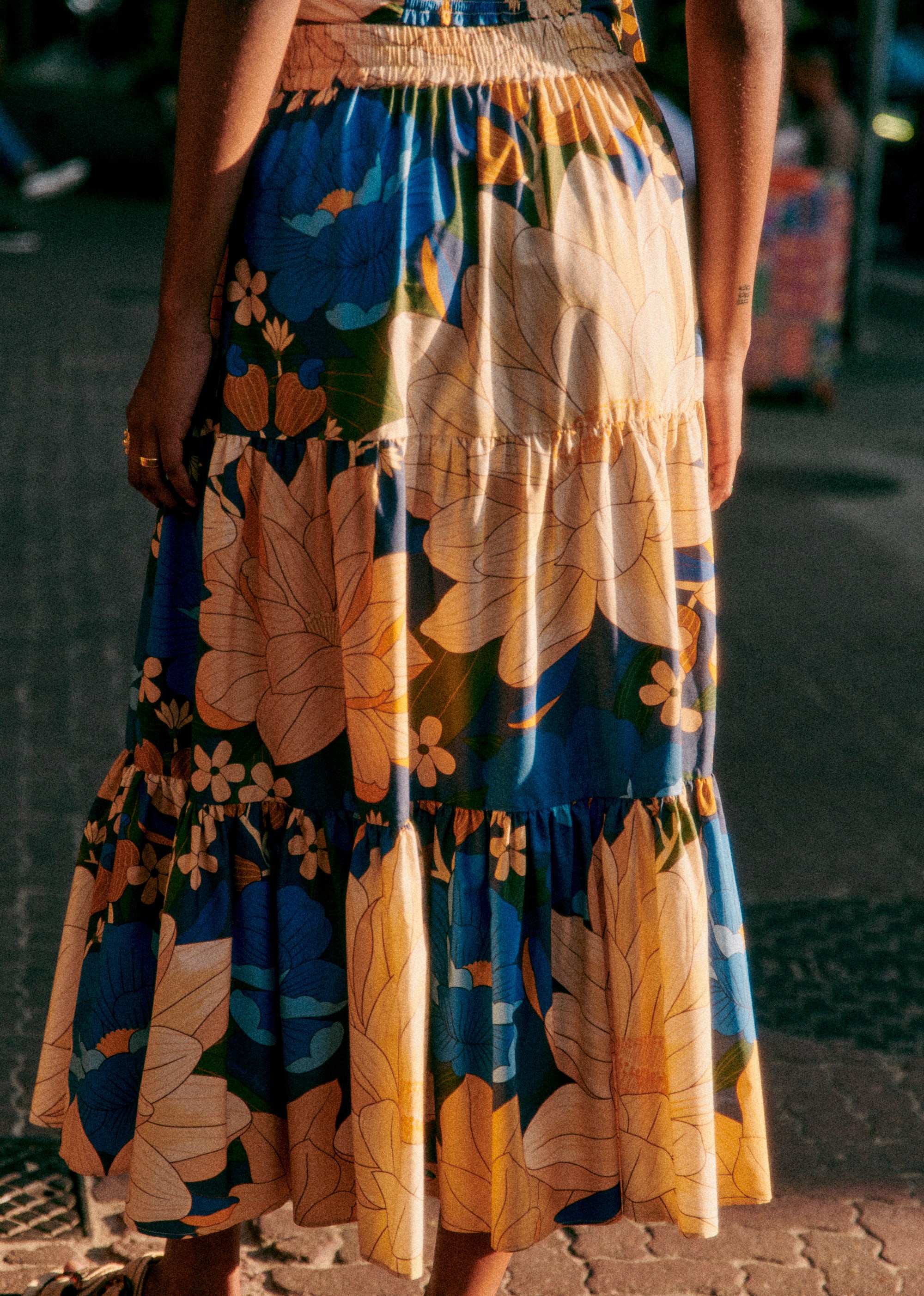 Jupe Sakura - Sézane x FARM Rio - Floral mandacaru - E-SHOP/JUPES & SHORTS 5905664