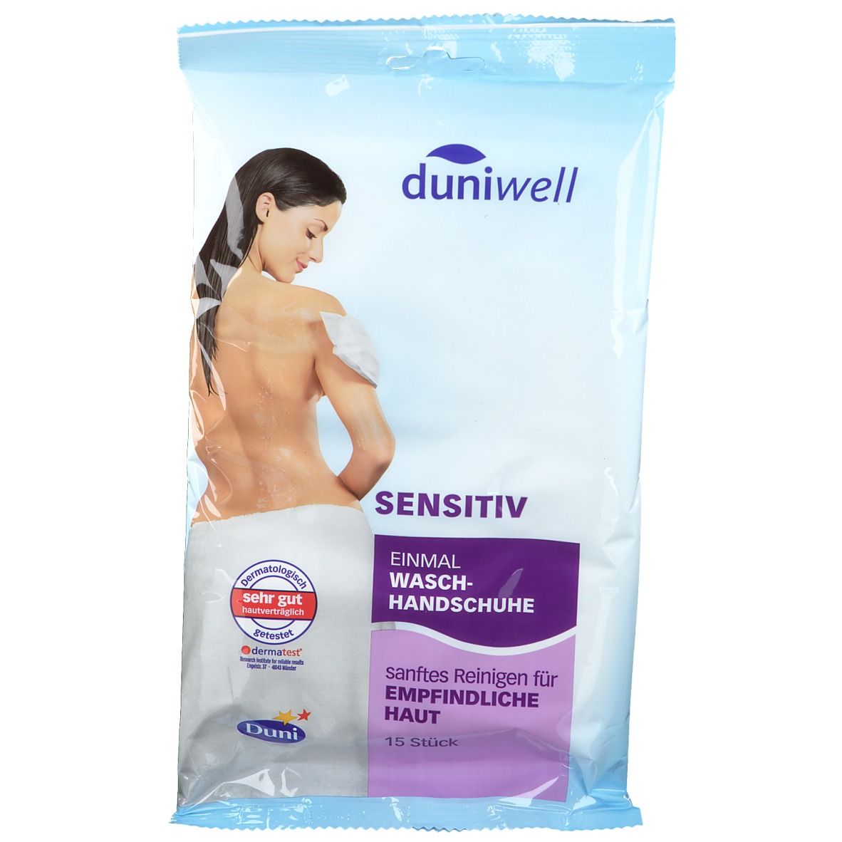 duniwell Einmal Waschhandschuhe sensitiv